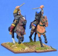 AAB08 Briton Companions Mounted (2 figures) - SAGA Age of Invasions