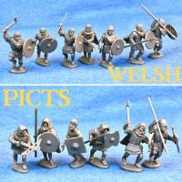 GBP Celtic Fringe DEAL - Five Boxes of Celtic Plastic Figures