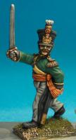 NN98 Officer - Marching Sword Raised - 1st Or 2nd Regt In Shako (1 figure)