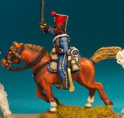 FNC86 Hussar - Post 1812 (Cylindrical Shako) - Trooper, Sabre Outstretched (1 figure)