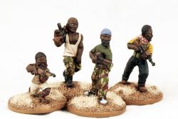 MoFo3.1  African Militia - AK47s & Rifle (4)