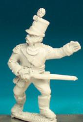 PN53 Line Infantry Command - Stovepipe Cap - Foot Officer Waving Forward (1 figure)