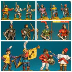 WRPK14 Mixed Command Pack - War Of The Roses (6 Figures)