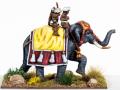 ATGK05 Indian Bowmen on Elephant (3 figures 1 elephant) - SAGA Age of Alexander