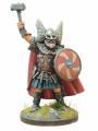 SEIN01 Einherjar Warlord C - With Winged Helm, Hammer And Shield (1 Figure)