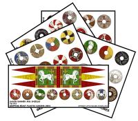 Designs For Plastic Saxons (Round shields)