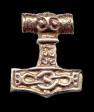 PP15 10th Century Pewter Viking Hammer