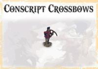 3KBG010 Three Kingdom Chinese Conscript Crossbow (8 Figures)