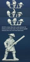 40A160 Continental Rifleman - Hunting Shirt, Loading (1 Figure) (40mm)