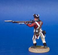 40A4 British Battalion Company - Standing Firing (3 Head Variants) (1 Figure) (40mm)