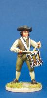 40A62 AWI Militia Command - Drummer (1 Figure) (40mm)