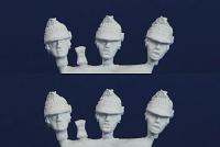 40HP4 Separate Heads Pack (2nd Regiment Of Continental Light Dragoon) (6 Heads) (40mm)