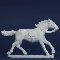 40HR5 Galloping, Legs Stretched Out Horse (1 horse) (40mm)