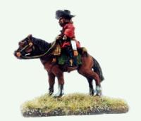 9YWBG001 9 Years War Army Generals and Staff (4 mounted Figures)