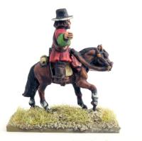 9YWBG001 9 Years War Army Generals and Staff (4 mounted Figures)