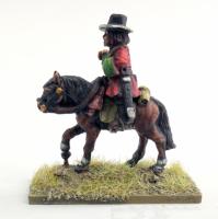9YWBG001 9 Years War Army Generals and Staff (4 mounted Figures)