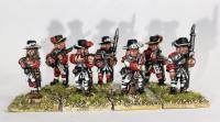 9YWBG016 9 Years War French Infantry Musketeers (8 Figures)