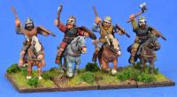 AAP03 Pict Nobles Mounted (Hearthguard) (1 point) (4 figures) - SAGA Age of Invasions
