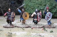 ACT04 Celt/Gaul Armoured Warriors (4 Figures)