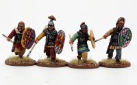 ACT05 Celt/Gaul Armoured Warriors (4 Figures)