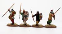 ACT07 Celt/Gaul Warriors (4 Figures)