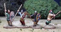 ACT07 Celt/Gaul Warriors (4 Figures)