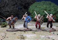 ACT08 Celt/Gaul Warriors (Bare-Chested) (4 Figures)