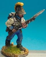 AN35 Hungarian Fusilier - In Helmet - Advancing, High Porte (1 Figure)