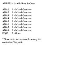 ANBP35 Austrian 2 x 6lb Guns And 8 Crew