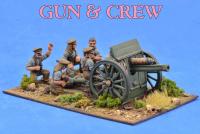 ANZ09a ANZAC 18 Pounder Gun & 6 Crew