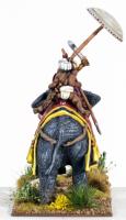 ATGK01a Indian Warlord on Elephant (1 Figure, 1 Elephant)
