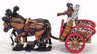 ATGK06 Indian Hearthguards in 4 Horse Chariots (2 Chariots, 6 Riders)