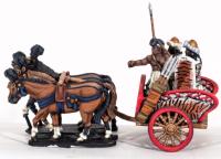 ATGK06 Indian Hearthguards in 4 Horse Chariots (2 Chariots, 6 Riders)