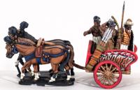 ATGK06 Indian Hearthguards in 4 Horse Chariots (2 Chariots, 6 Riders)