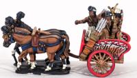 ATGK06 Indian Hearthguards in 4 Horse Chariots (2 Chariots, 6 Riders)