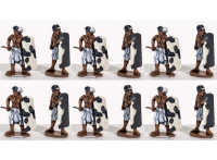 ATGK10 Indian Levy with Spears and Shields (12 Figures)