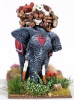 ATGK11 Indian Pack Elephant (1 Elephant, 1 Rider)