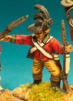 AWB19 British Light Infantry Battalion - Officer In Slouch Hat (1 Figure)