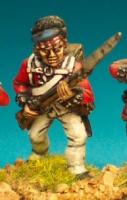 AWB25 Highland Musketeer In Campaign Dress. Advancing (1 Figure)