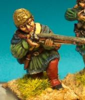 AWB32 Butlers Ranger In Hunting Shirt Kneeling. Firing (1 Figure)