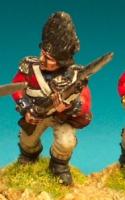 AWB55 British Grenadier Company Officer Charging (1 Figure)