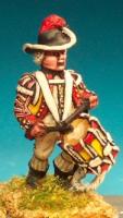 AWB68 Drummer. Slouch Hat (1 Figure)