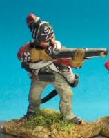 AWBC12 Dismounted 17th Light Dragoon Trooper. Firing (1 Figure)