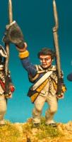 AWC43 Infantryman. Marching. Waving Hat (1 Figure)