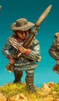 AWC7 Infantryman In Huntingshirt And Slouch Hat Advancing (1 figure)