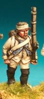 AWF13 Fusilier Bandaged Head Marching (1779) (1 Figure)