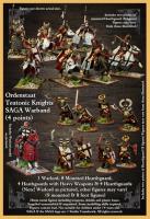 Teutonic (Ordensstaat) Starter Warband (4 points) - SAGA Age of Crusades