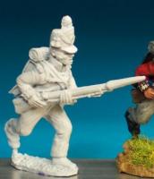 BN1 British Infantryman - Centre Company - Belgic Shako - Charging (1 Figure)