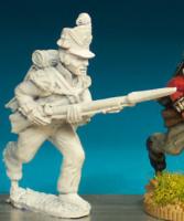 BN22 Flank Company In Belgic Shako - Grenadier Co. Charging (1 Figure)