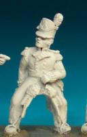 BN41 Officer - Belgic Shako - Mounted Officer (1 Figure)